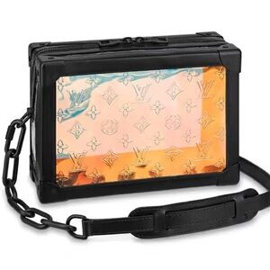 Louis Vuitton Limited Edition Virgil Abloh Monogram Prism Iridescent Soft Trunk